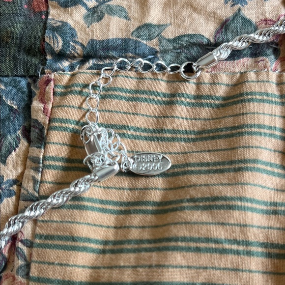 DISNEY - NWOT Silver Tinker Bell Necklace - Picture 3 of 5